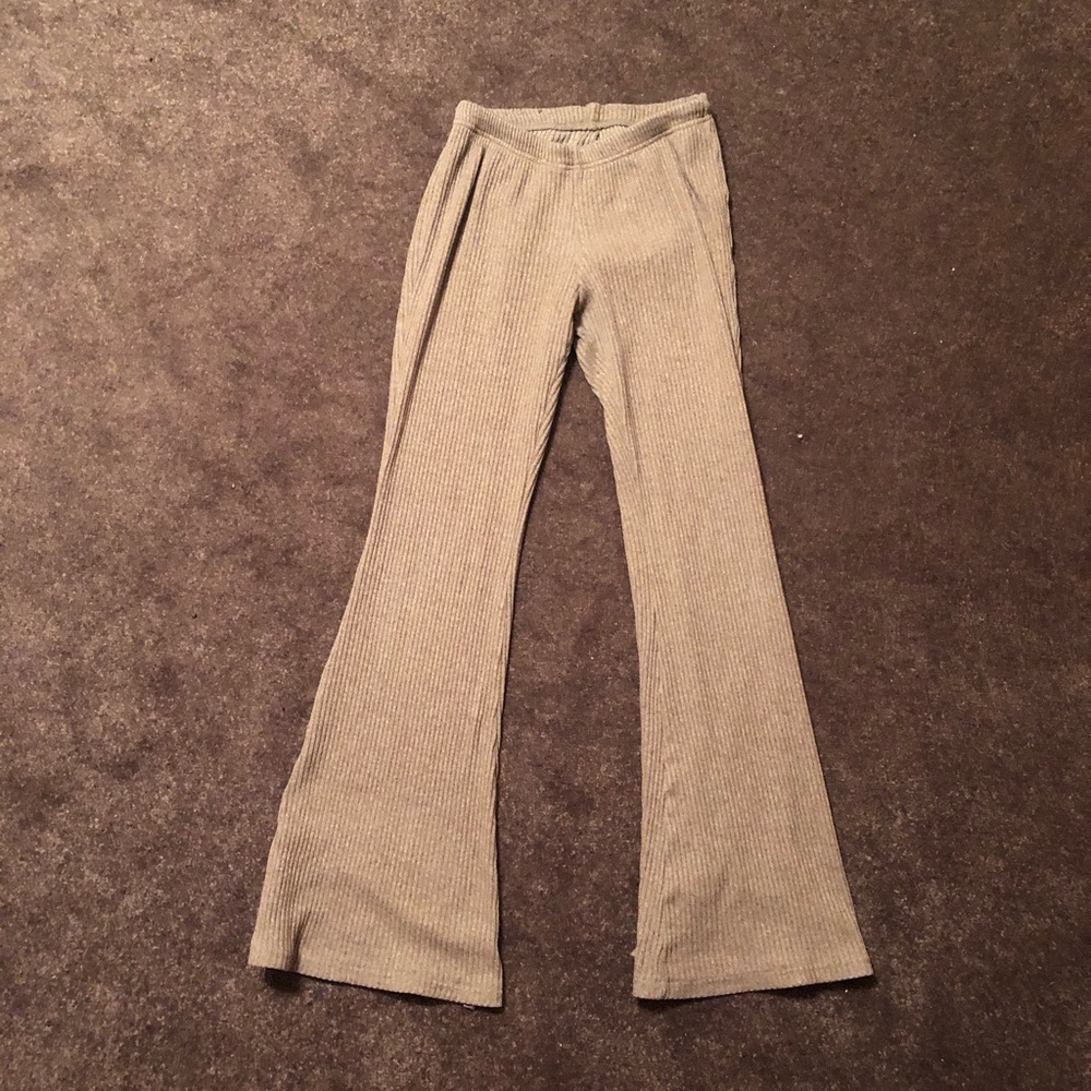 bell bottomed tan comfortable